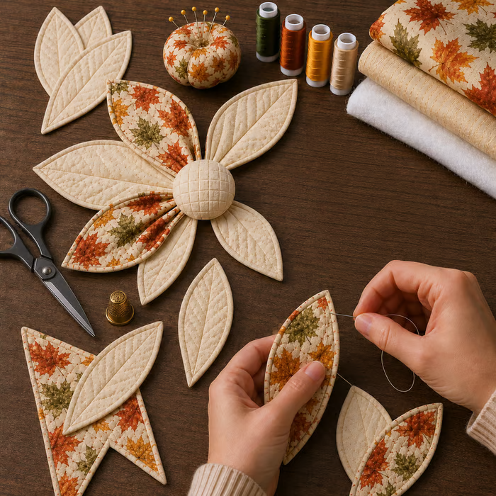 💕Large Patchwork Bow Sewing Kit