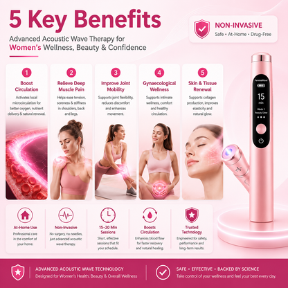 Virexo™ Shockwave Therapy Activates circulation for fuller curves, radiant skin & fat reduction. Balances metabolism, restores youth.