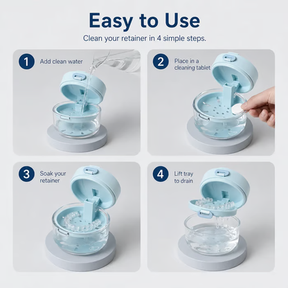3-in-1 Aligner Care Case & Clean, Drain & Store Your Aligners Anywhere