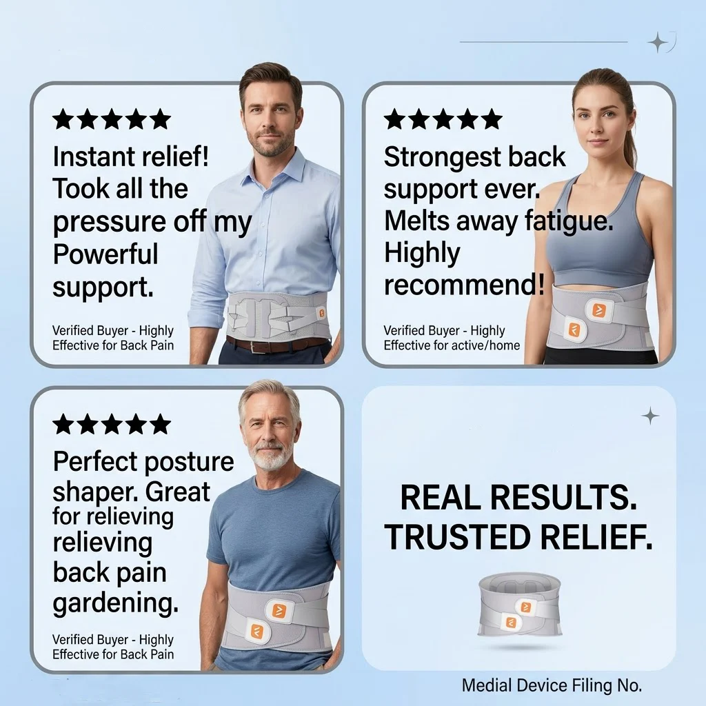 ⚡ Ultra-Power Lumbar Support Belt-“Step in and feel your lower back instantly shift into elite-level structural support.”