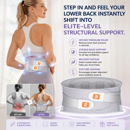 ⚡ Ultra-Power Lumbar Support Belt-“Step in and feel your lower back instantly shift into elite-level structural support.”