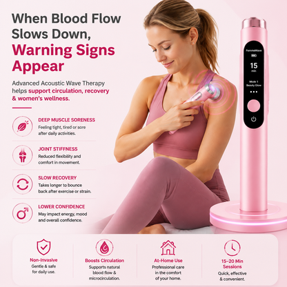 Virexo™ Shockwave Therapy Activates circulation for fuller curves, radiant skin & fat reduction. Balances metabolism, restores youth.