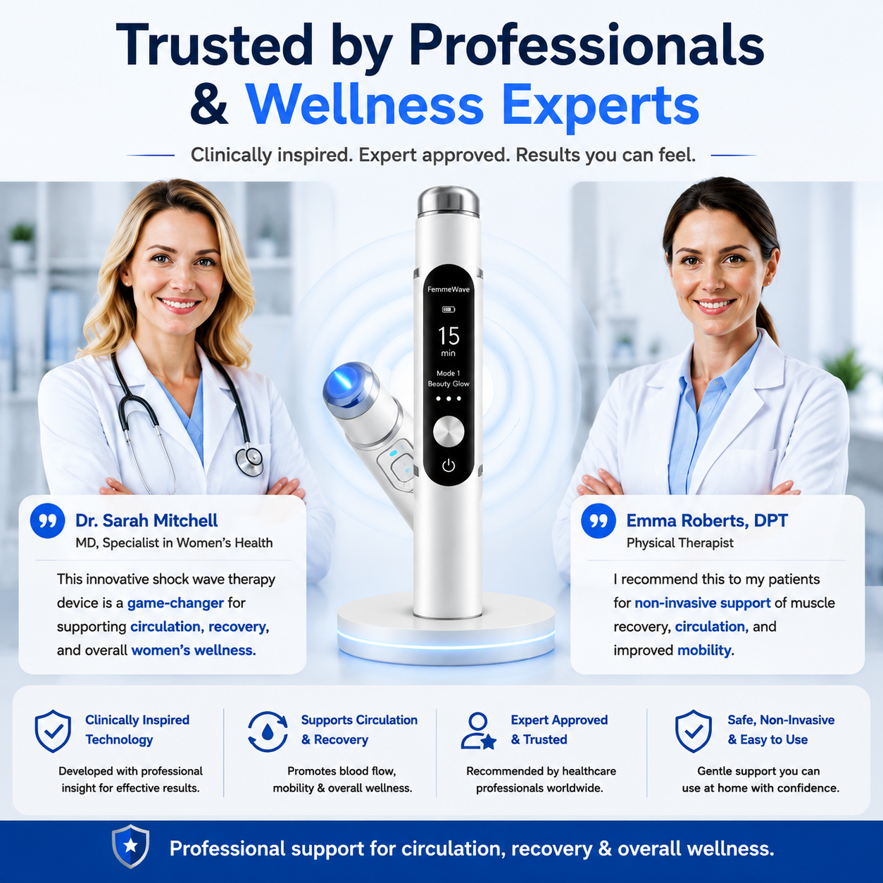 Virexo™ Shockwave Therapy Activates circulation for fuller curves, radiant skin & fat reduction. Balances metabolism, restores youth.