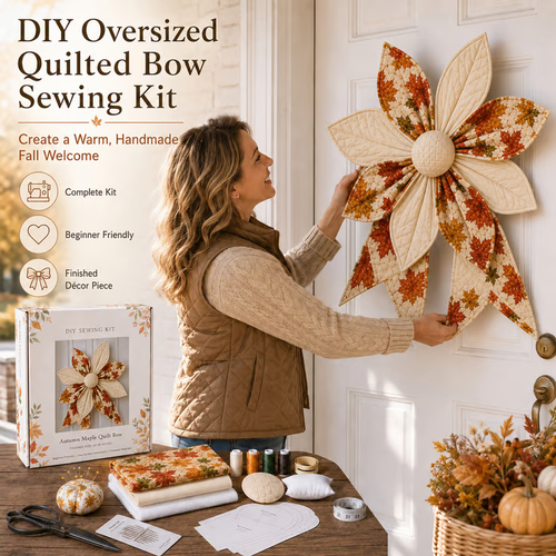 💕Large Patchwork Bow Sewing Kit