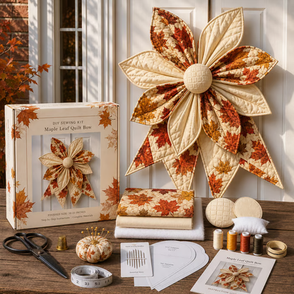 💕Large Patchwork Bow Sewing Kit