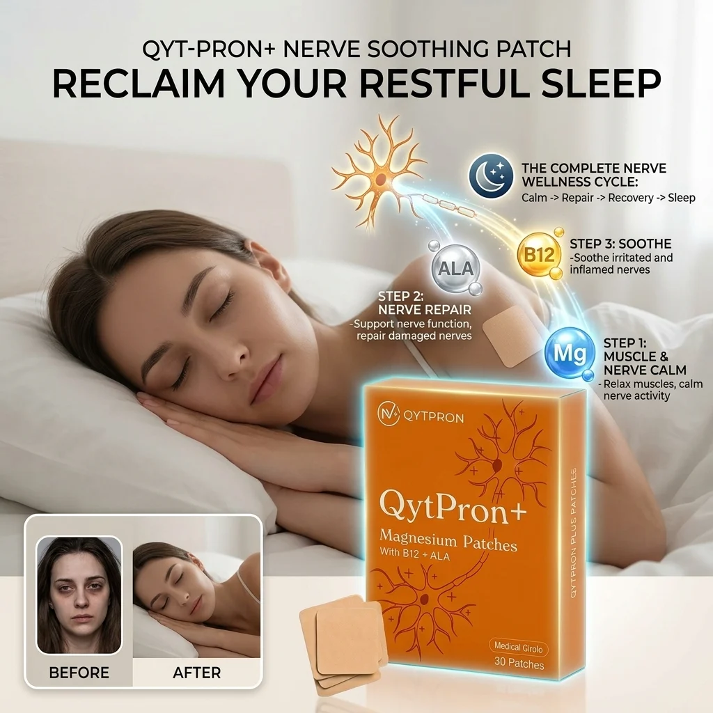 🌙 Relieves Nerve Pain | Improves Insomnia & Excessive Dreaming | Soothing Nerve Patches