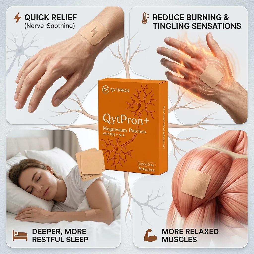 🌙 Relieves Nerve Pain | Improves Insomnia & Excessive Dreaming | Soothing Nerve Patches