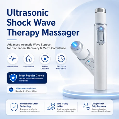 ApexWave Acoustic Shockwave Device – Blood Flow & Recovery Therapy