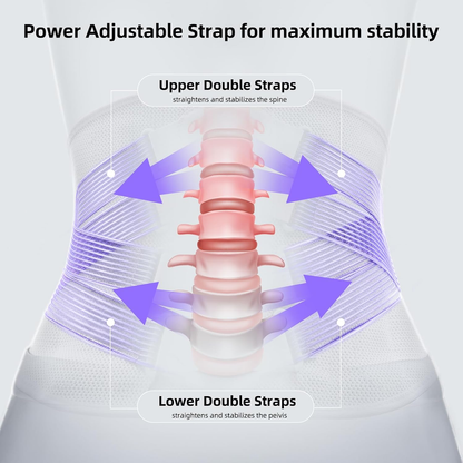 ⚡ Ultra-Power Lumbar Support Belt-“Step in and feel your lower back instantly shift into elite-level structural support.”