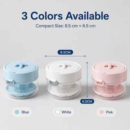 3-in-1 Aligner Care Case & Clean, Drain & Store Your Aligners Anywhere